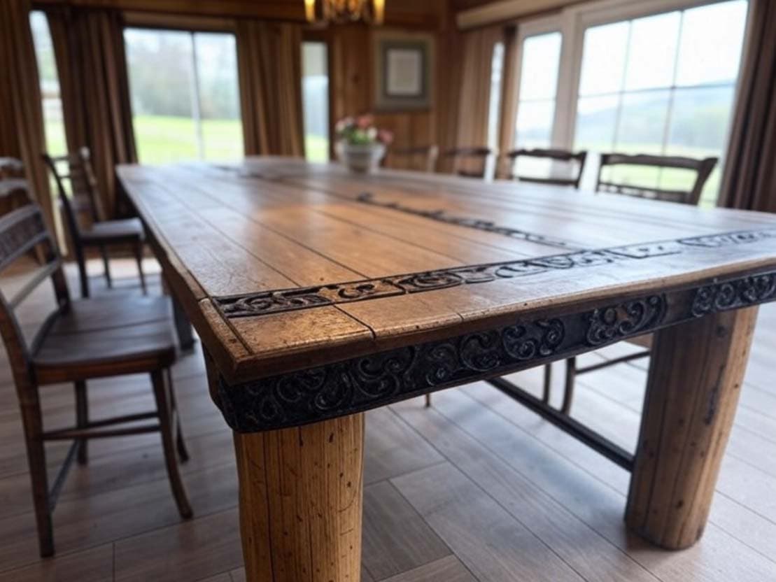 Rustic Pine Table