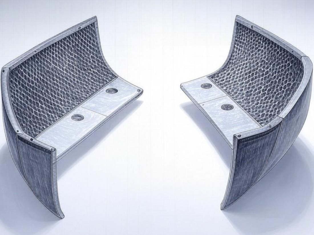 Seal Healing Honeycomb Material