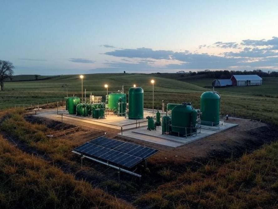 Methane Gas Facility for farms