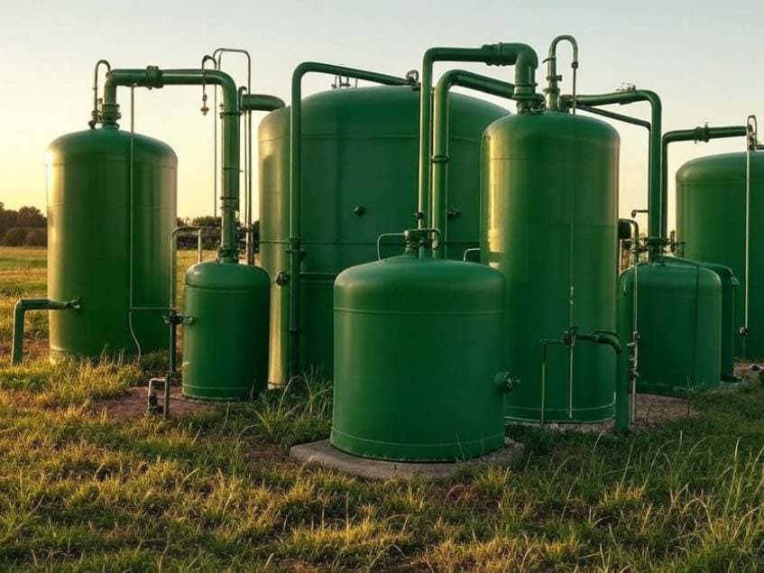 Methane Pipes for farms